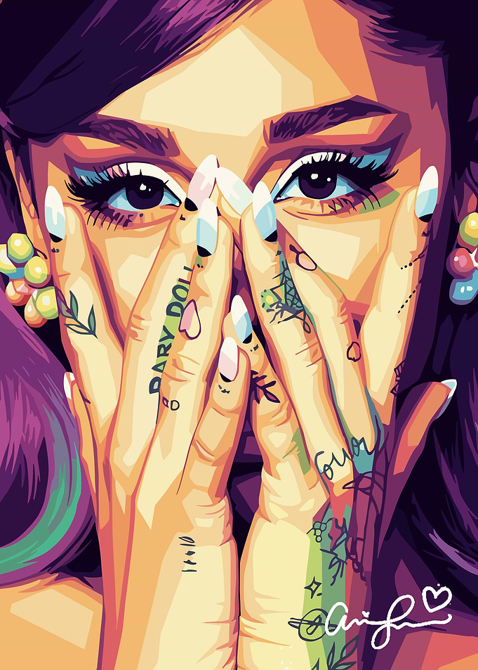 Ariana Grande Portrait