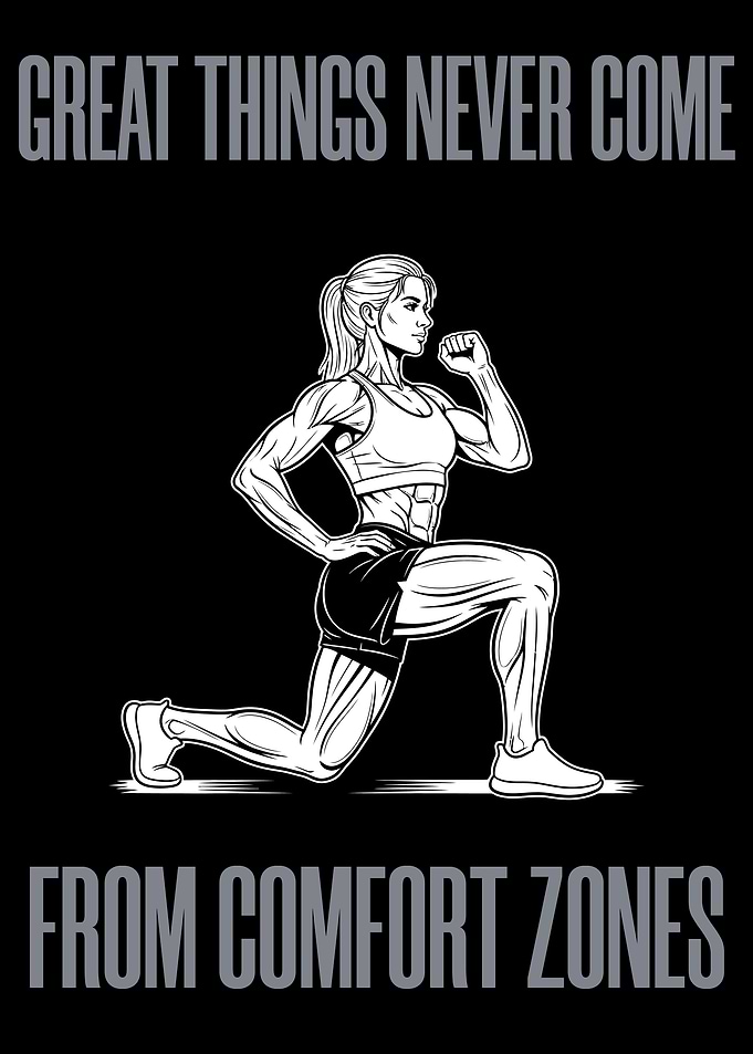 Fitness Motivation: Great Things Never Come