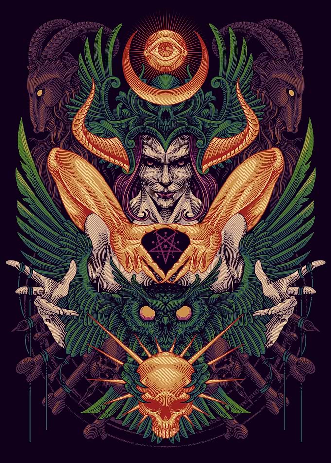 The Demon Priest Crowned by the All-Seeing Eye