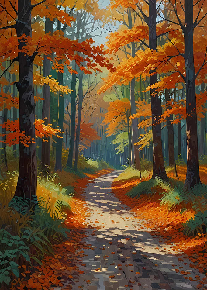 Autumn Forest Path