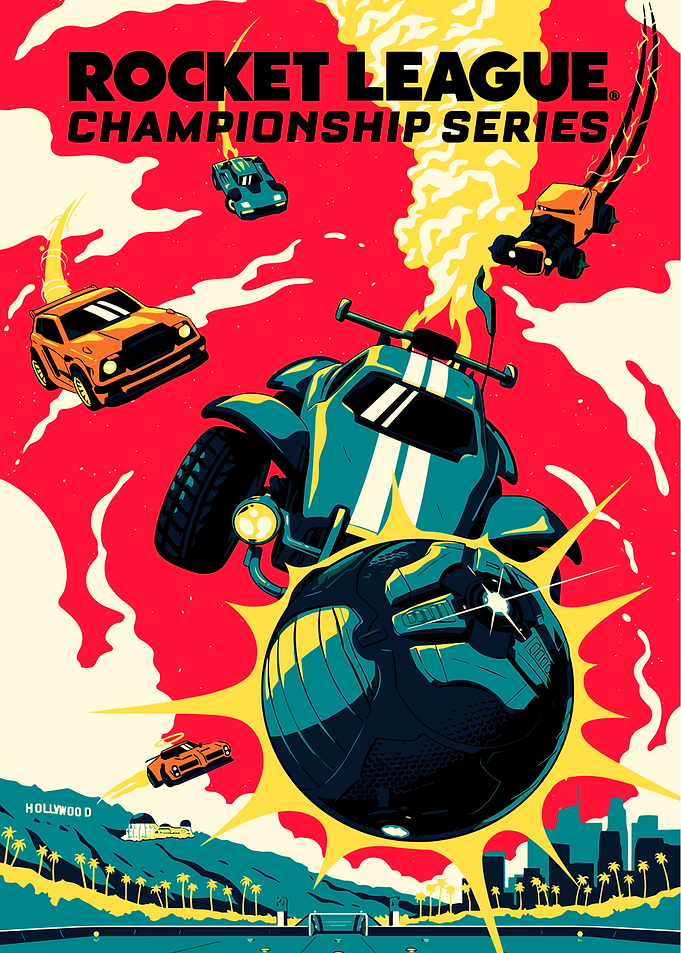 Rocket League Championship Series Poster