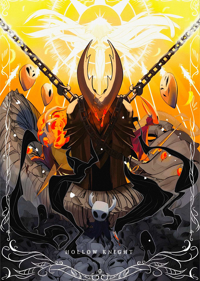 Hollow Knight Radiance Digital Art