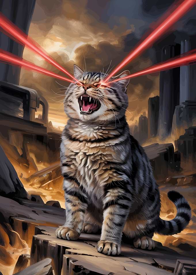 Laser Cat Apocalypse