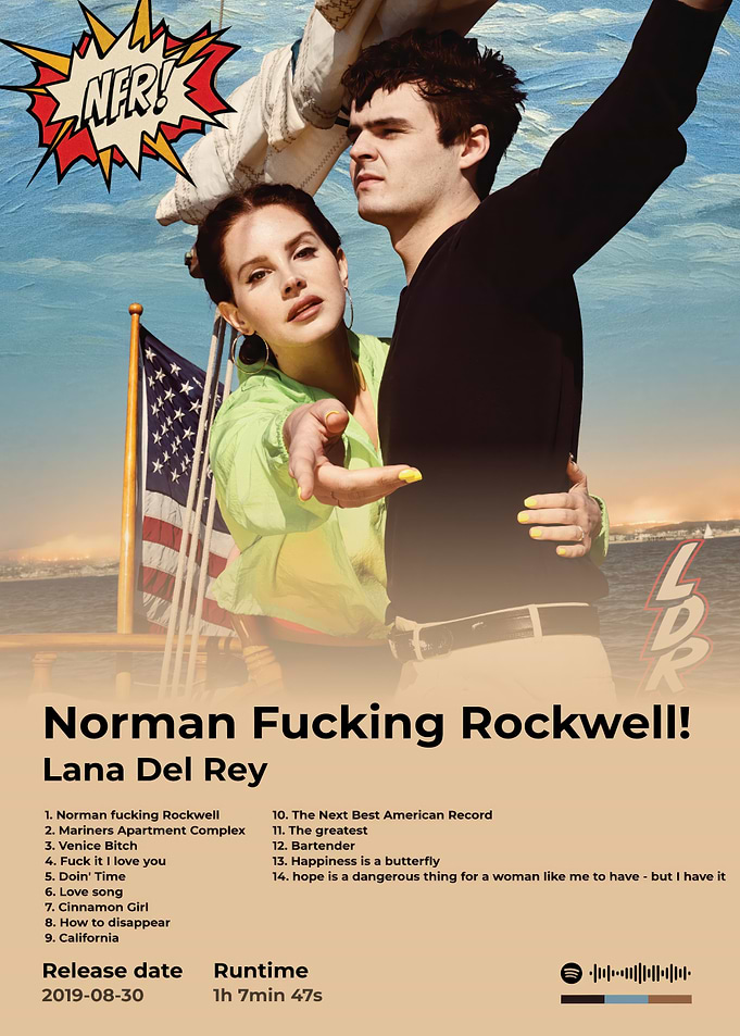 Lana Del Rey Album Cover