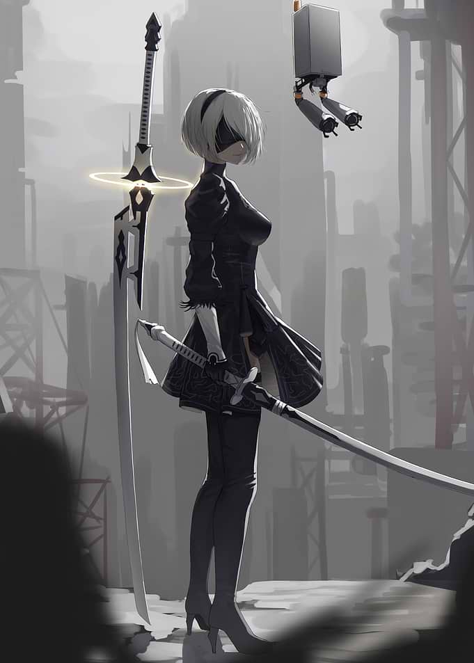 Girl with Sword