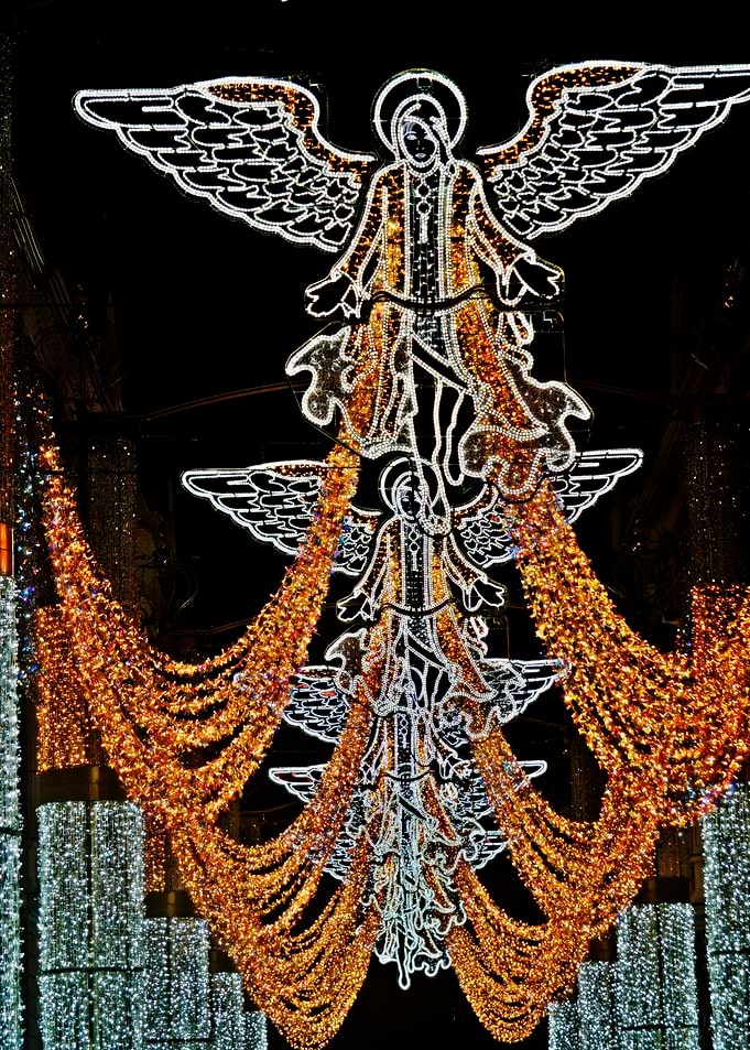 Angel Christmas Lights Decoration