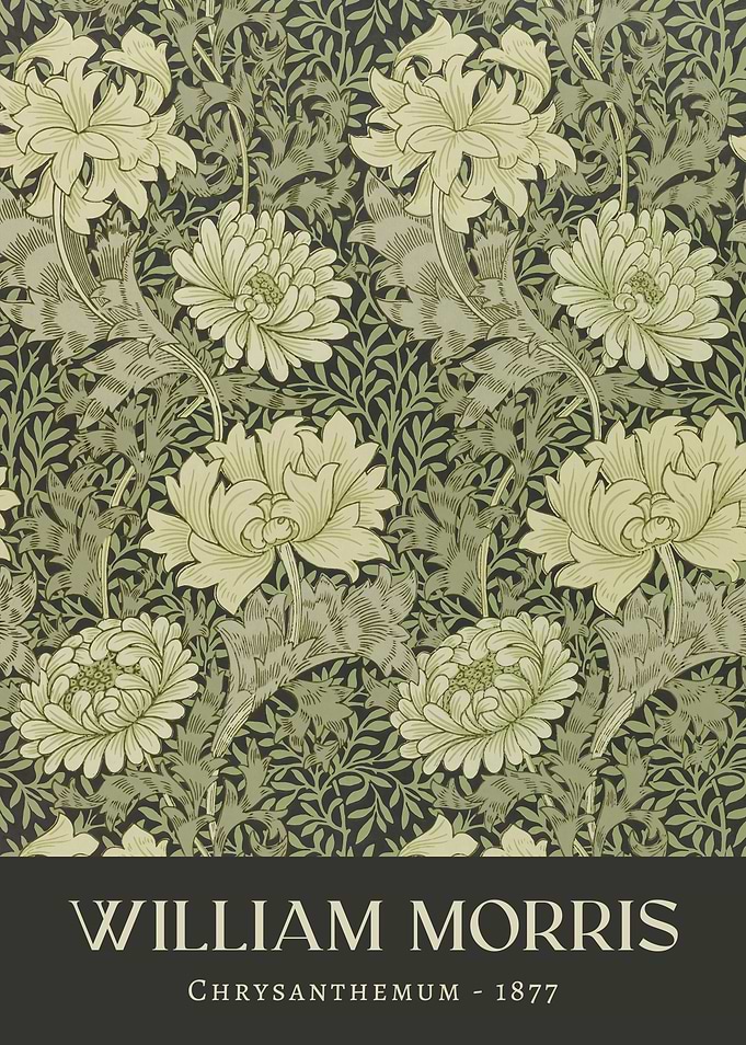 William Morris Chrysanthemum -1877