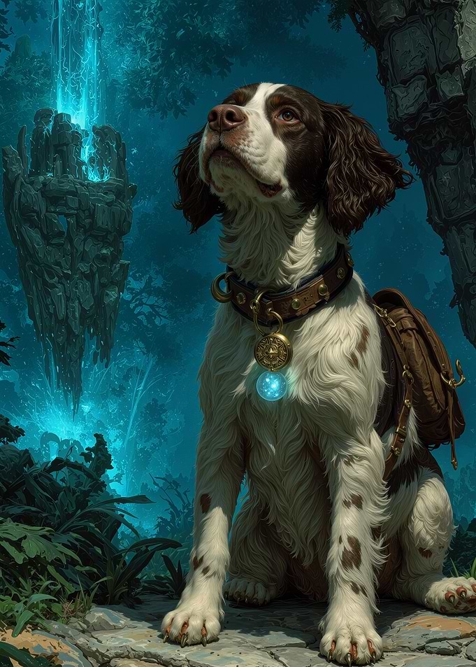 Adventurous Springer Spaniel