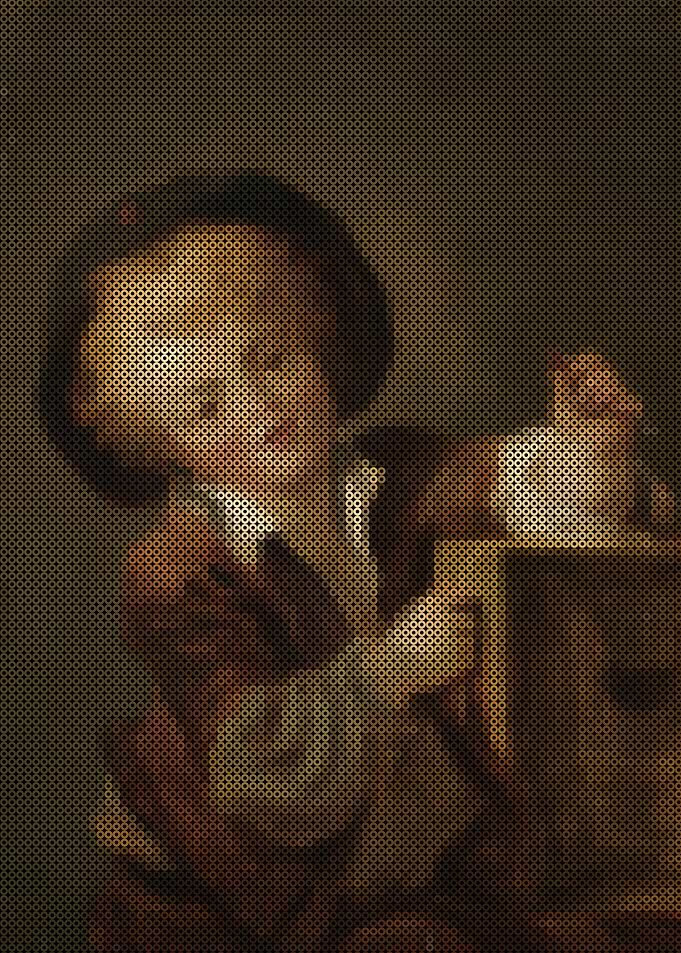 A Little Boy With A Curiosity
