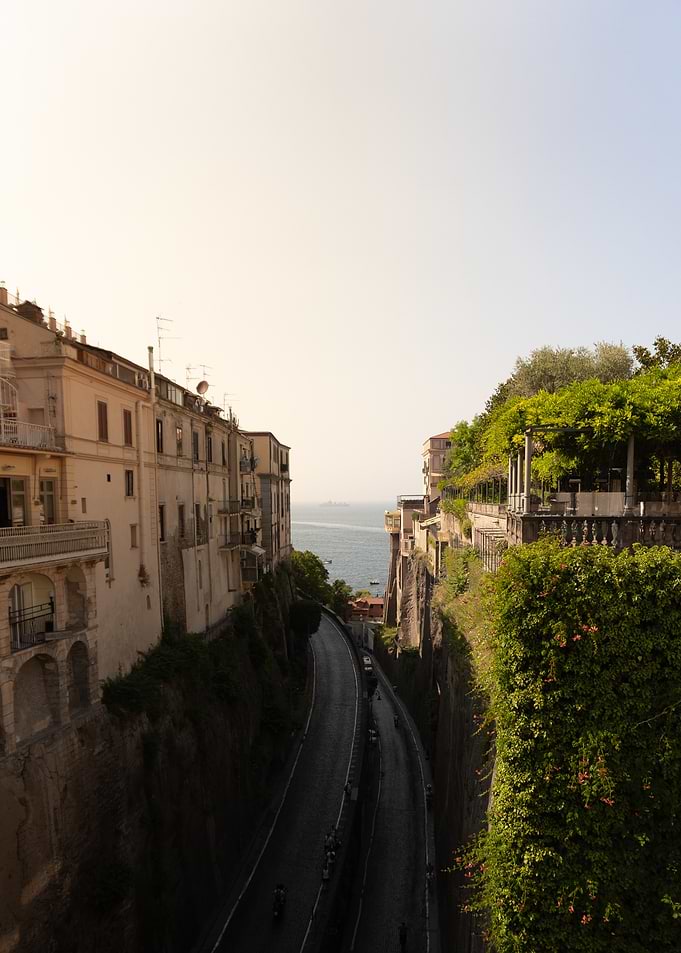Coastal Road in Italy