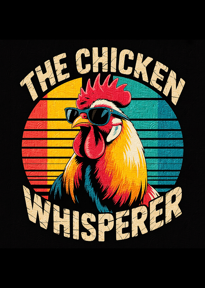 The Chicken Whisperer Retro Design