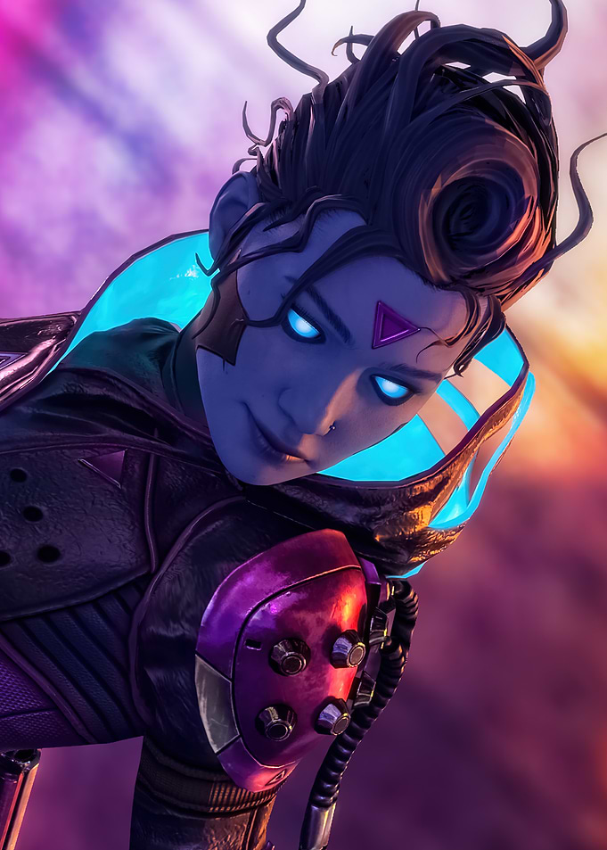 Apex Legends Wraith character portrait