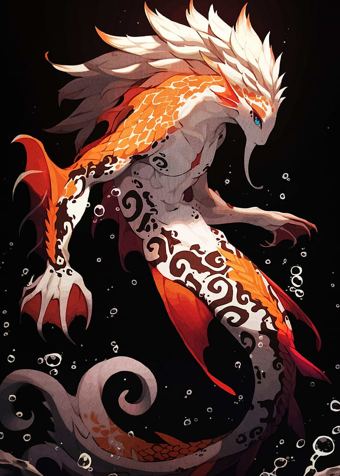 Koi Fish Monster