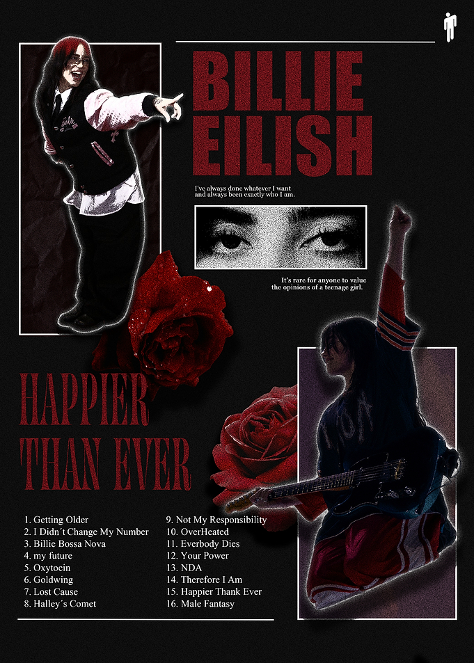 Billie Eilish roses