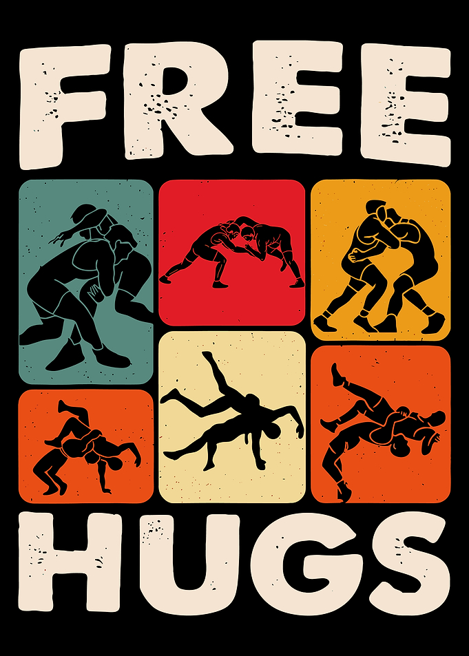 Free Hugs Wrestling Retro