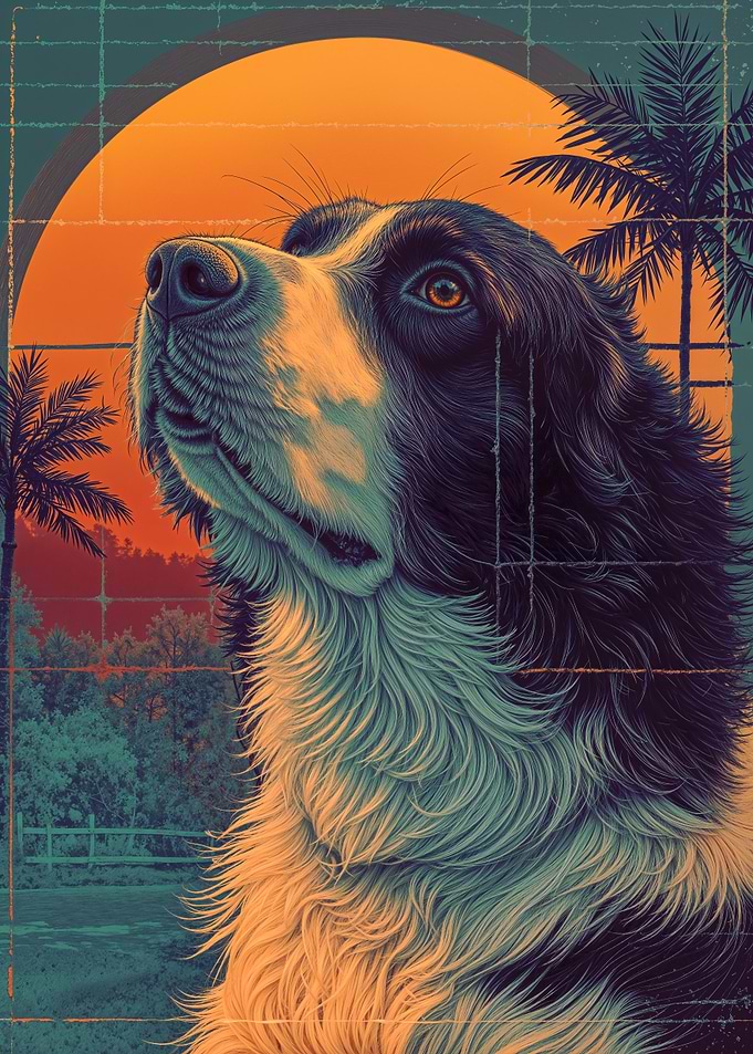 Sunset Springer Spaniel