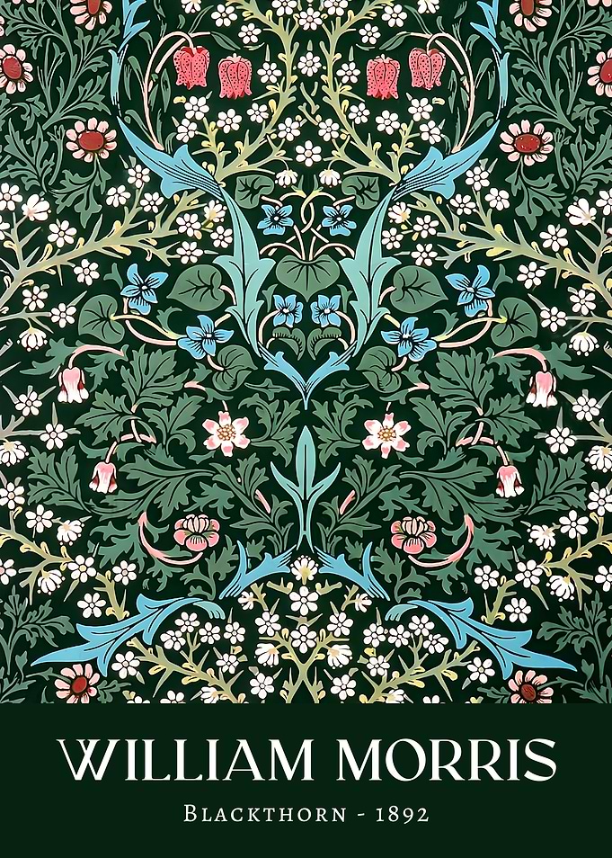 William Morris Blackthorn - 1892