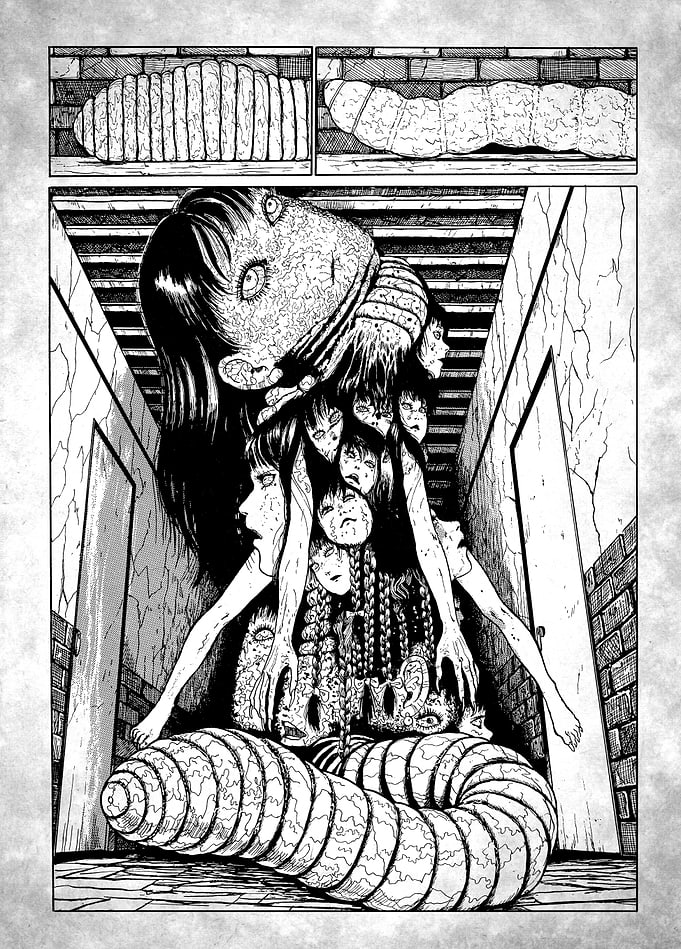 Grotesque Multi-Headed Horror