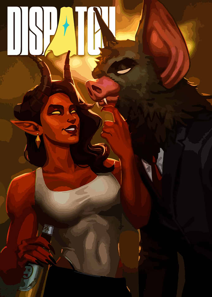 Dispatch: Devil and Bat Illustration