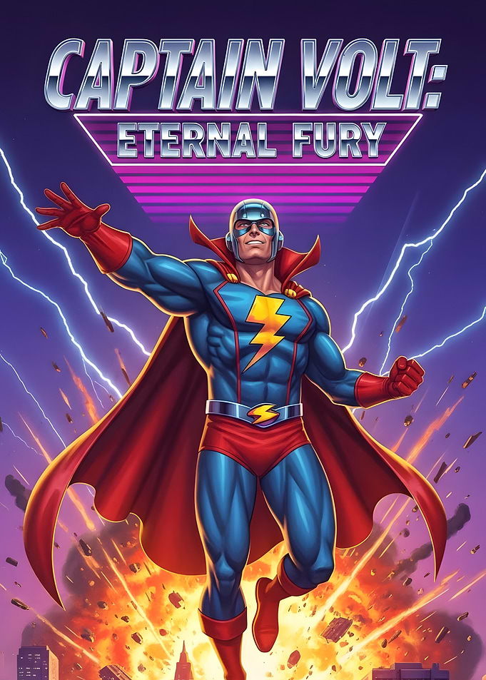 Captain Volt: Eternal Fury Comic Cover