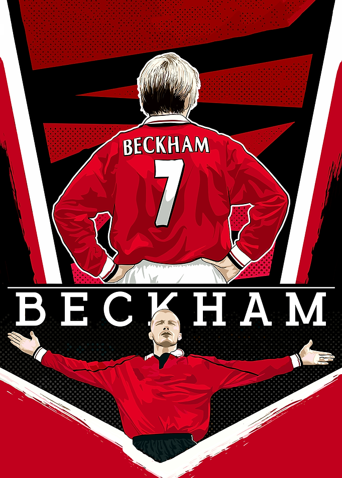 David Beckham Illustration
