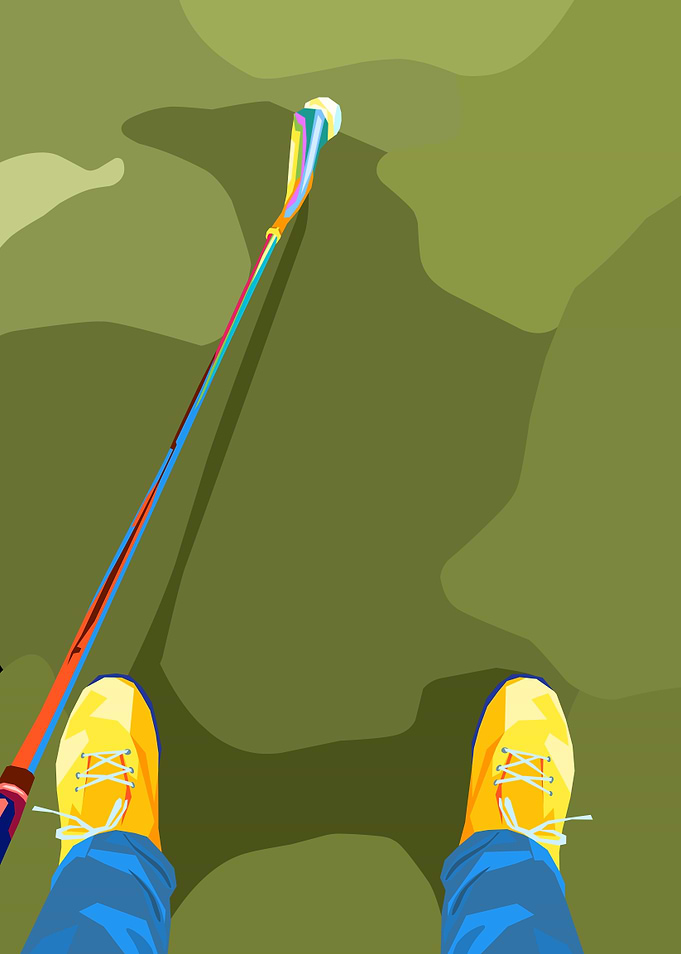 Golfing on the Green
