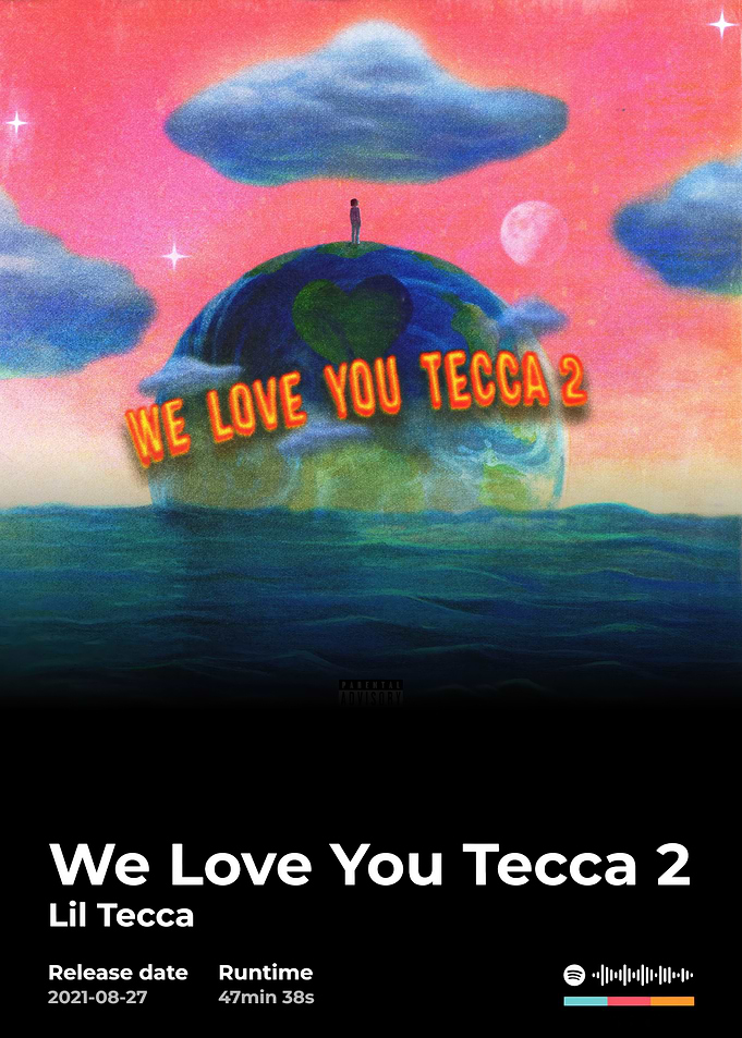 We Love You Tecca 2 Album Art