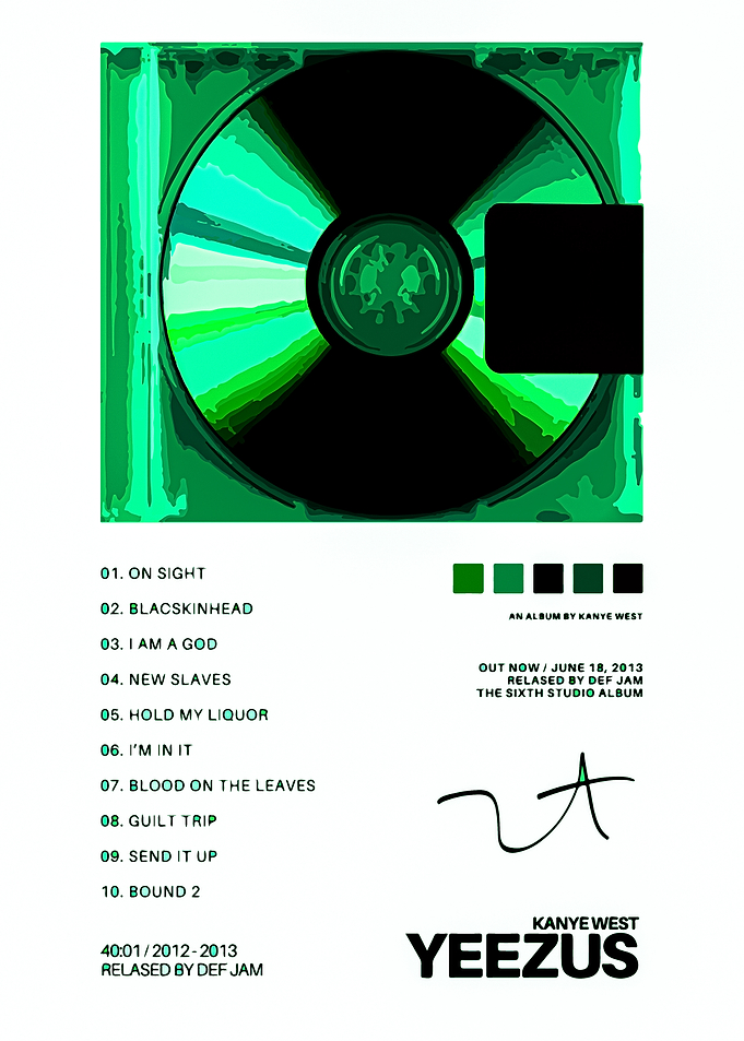 Yeezus Album Cover Art
