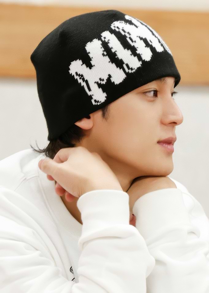 Man in Black and White Beanie seventeen