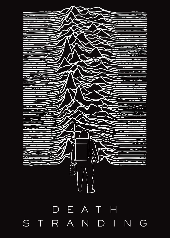Death Stranding Unknown Pleasures Mashup