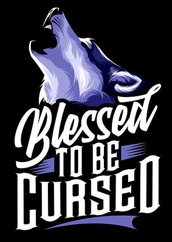 Blessed to be Cursed Wolf Design