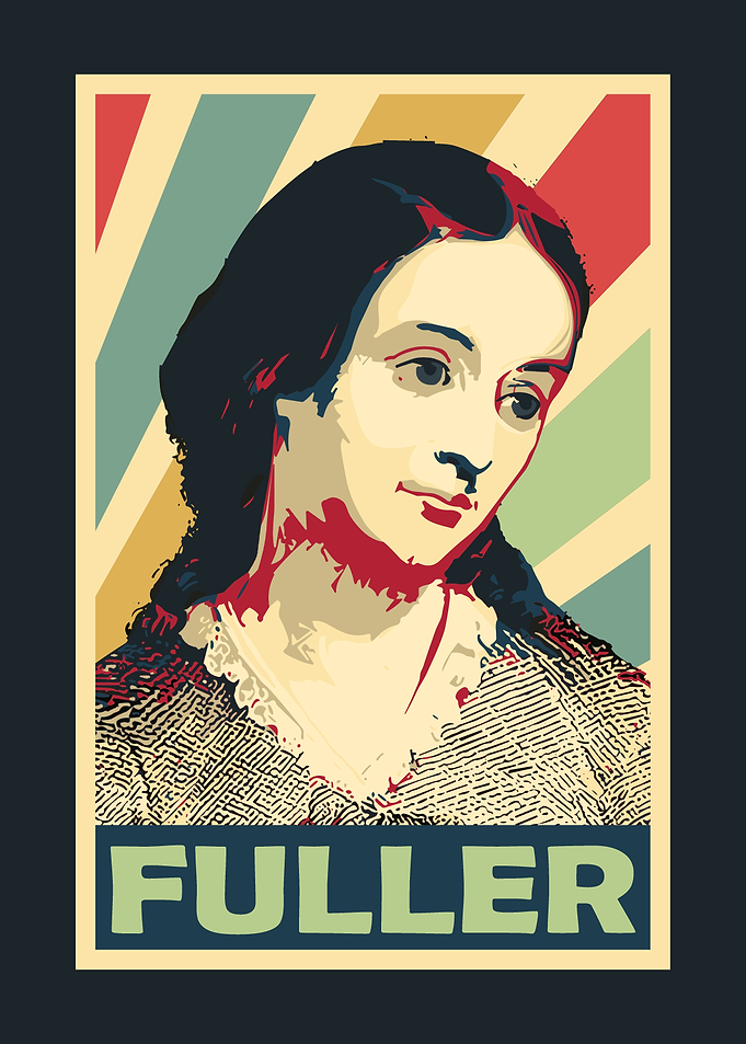 Margaret Fuller Portrait Poster