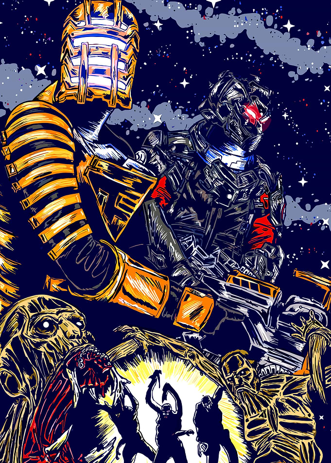 Dead Space: Isaac Clarke Illustration