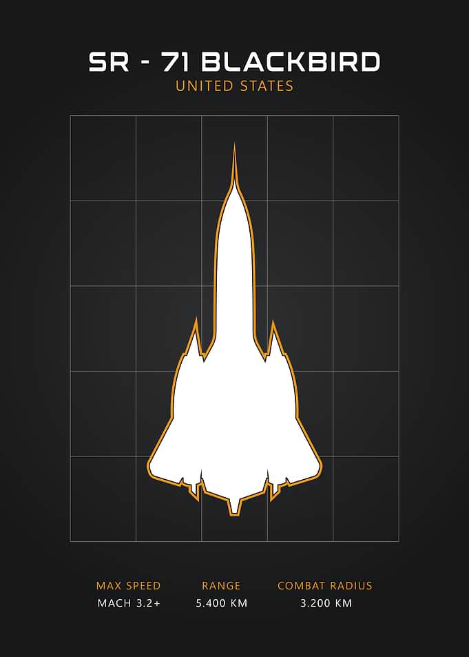 SR-71 Blackbird Blueprint