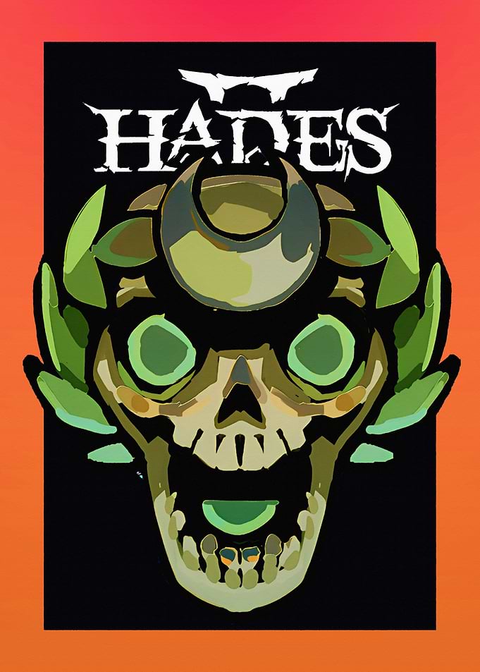 Hades Game Skull Art