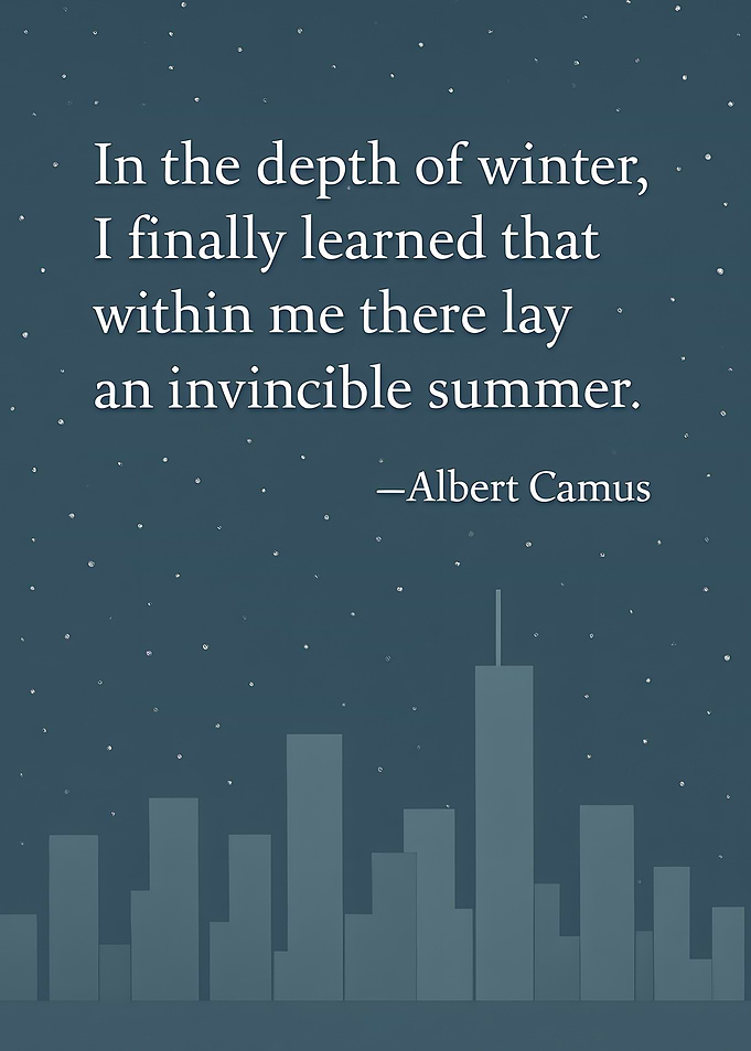 Invincible Summer Quote by Albert Camus