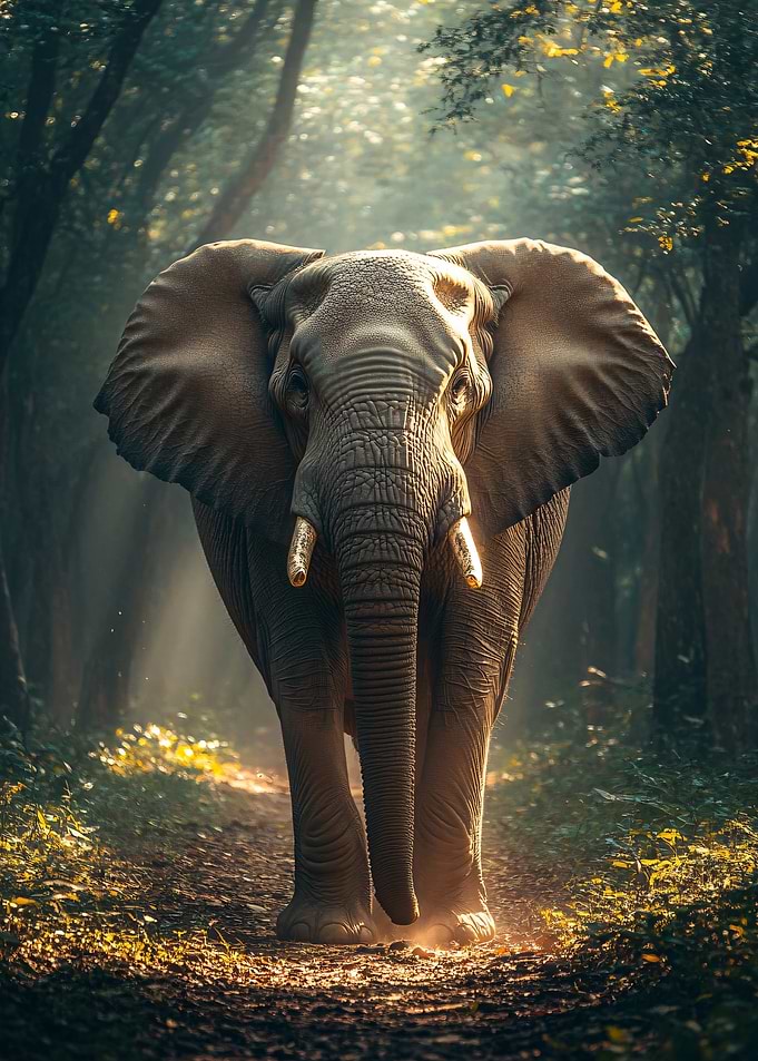 Elephant in Forest