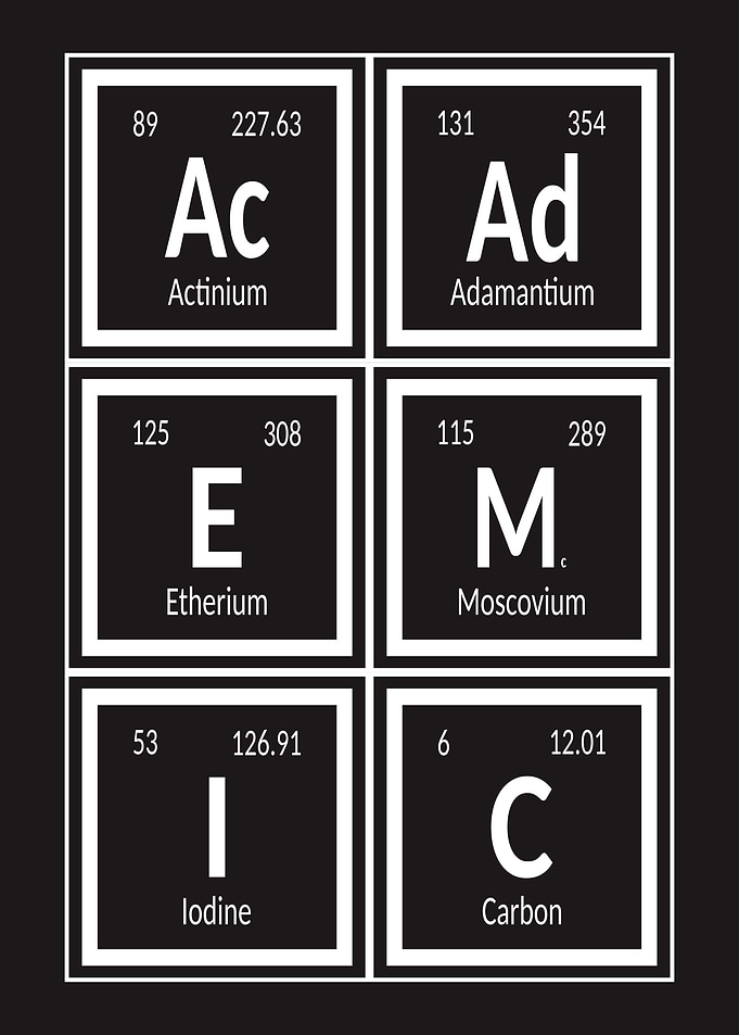 Periodic Table Elements - Academic