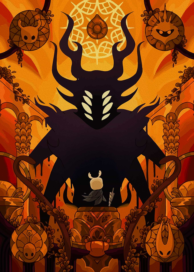 Hollow Knight and the Radiance