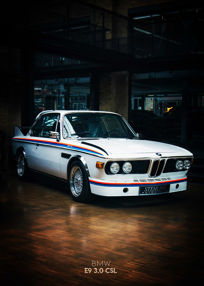 BMW E9 3.0 CSL Classic Car