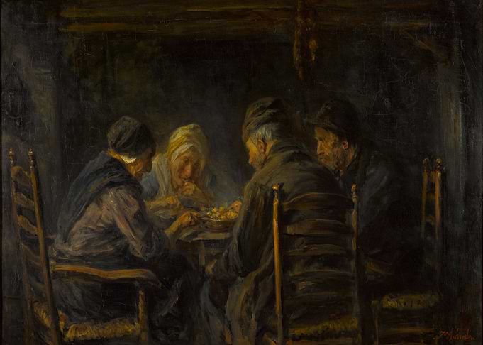 Old People Eating