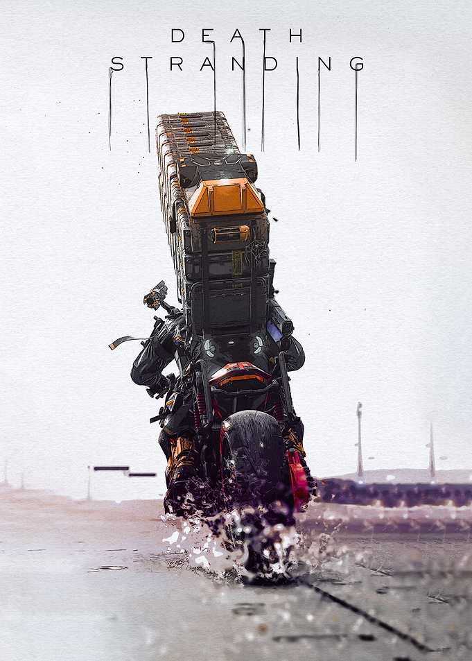 Death Stranding Motorcycle Ride