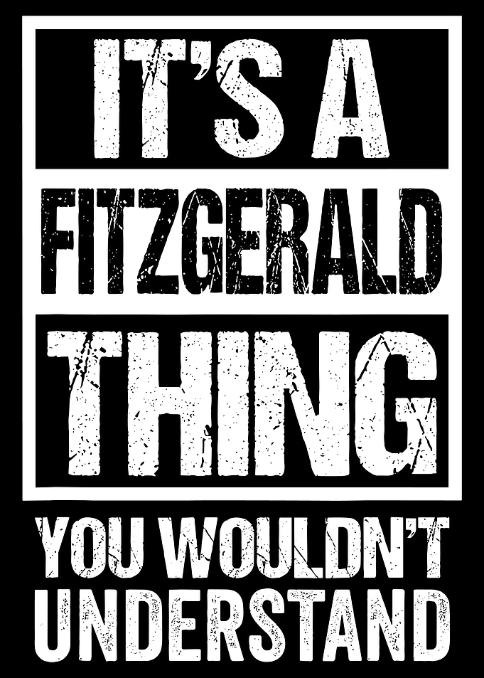 It's a Fitzgerald Thing