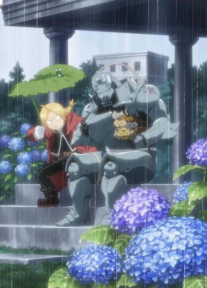 Elric Brothers' Rainy Sanctuary