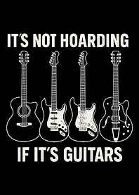It's Not Hoarding If It's Guitars