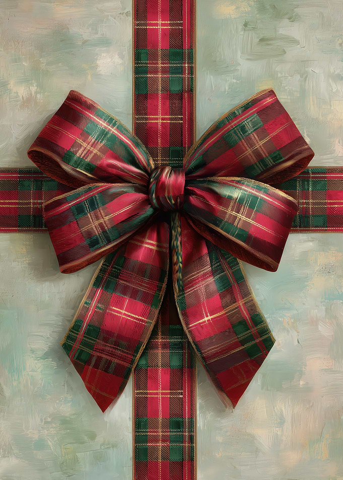 Plaid Bow
