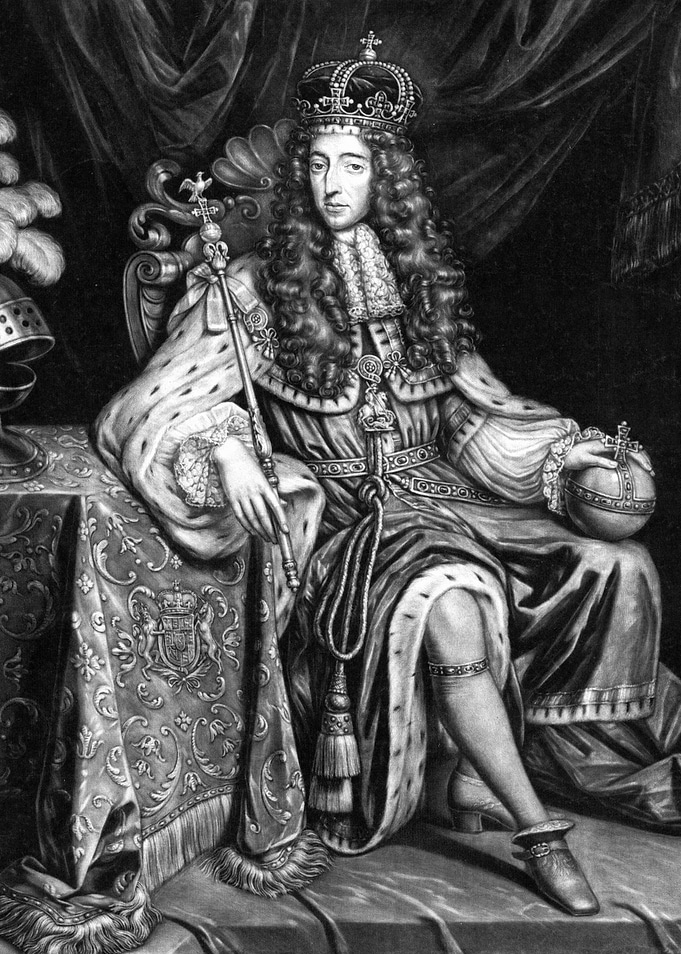 William III of England Engraving