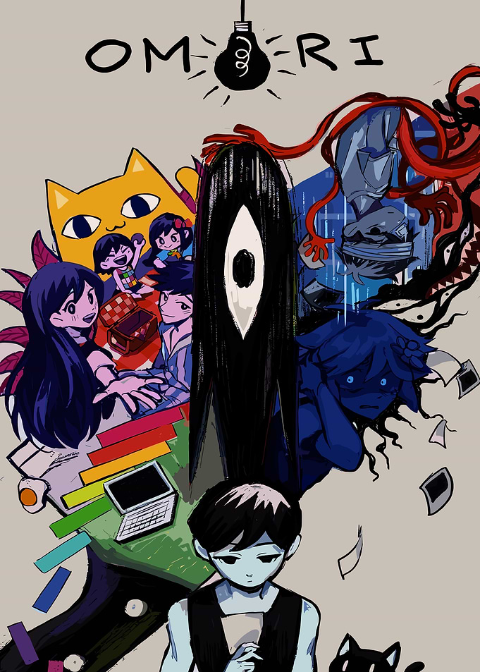 Omori Game Illustration
