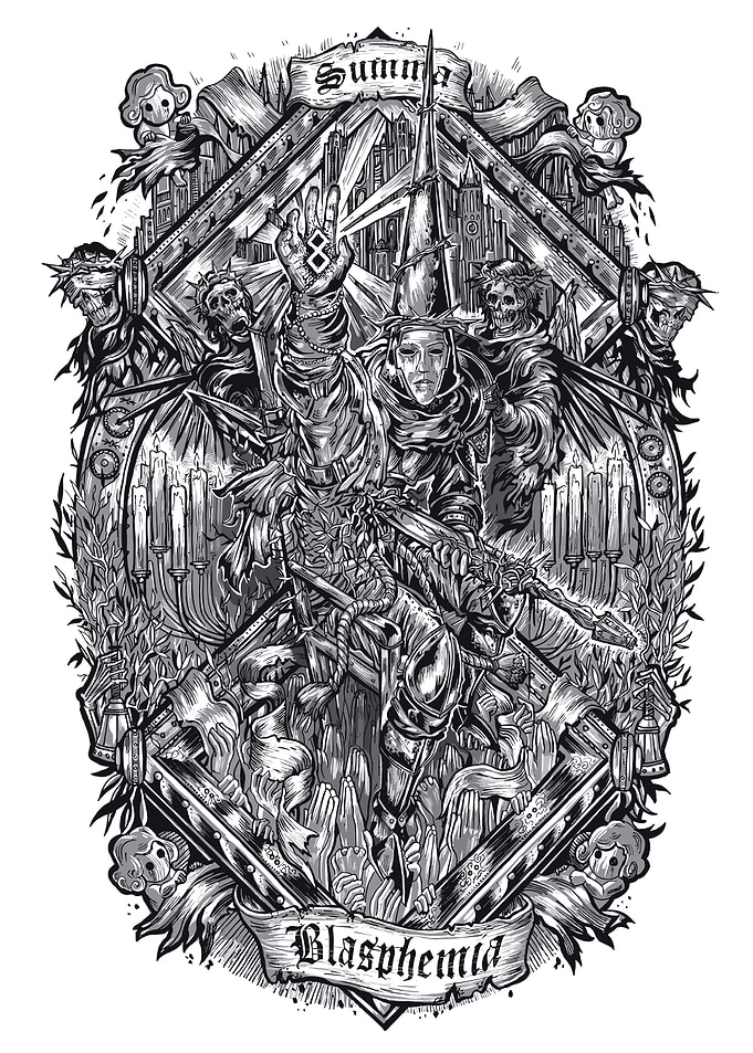 Blasphemous Summa Artwork