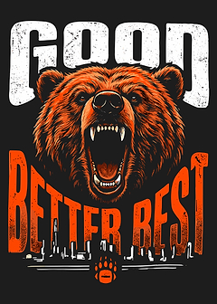 Good Better Best Bear Illustration